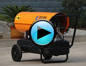 翔工70kw工业燃油暖风机特点